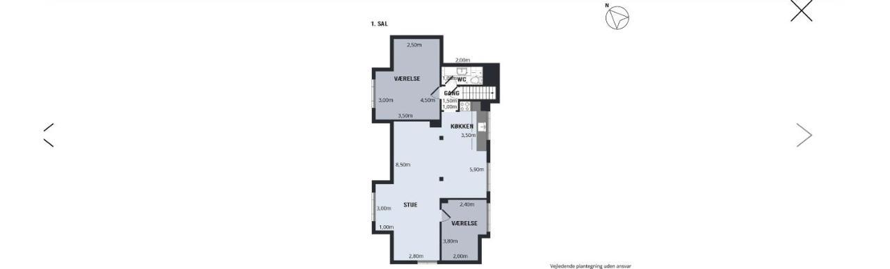 Sondergade Frederikshavn Apartment Ngoại thất bức ảnh